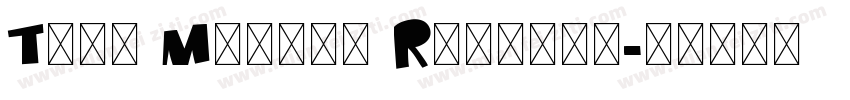 True Medium Regular字体转换